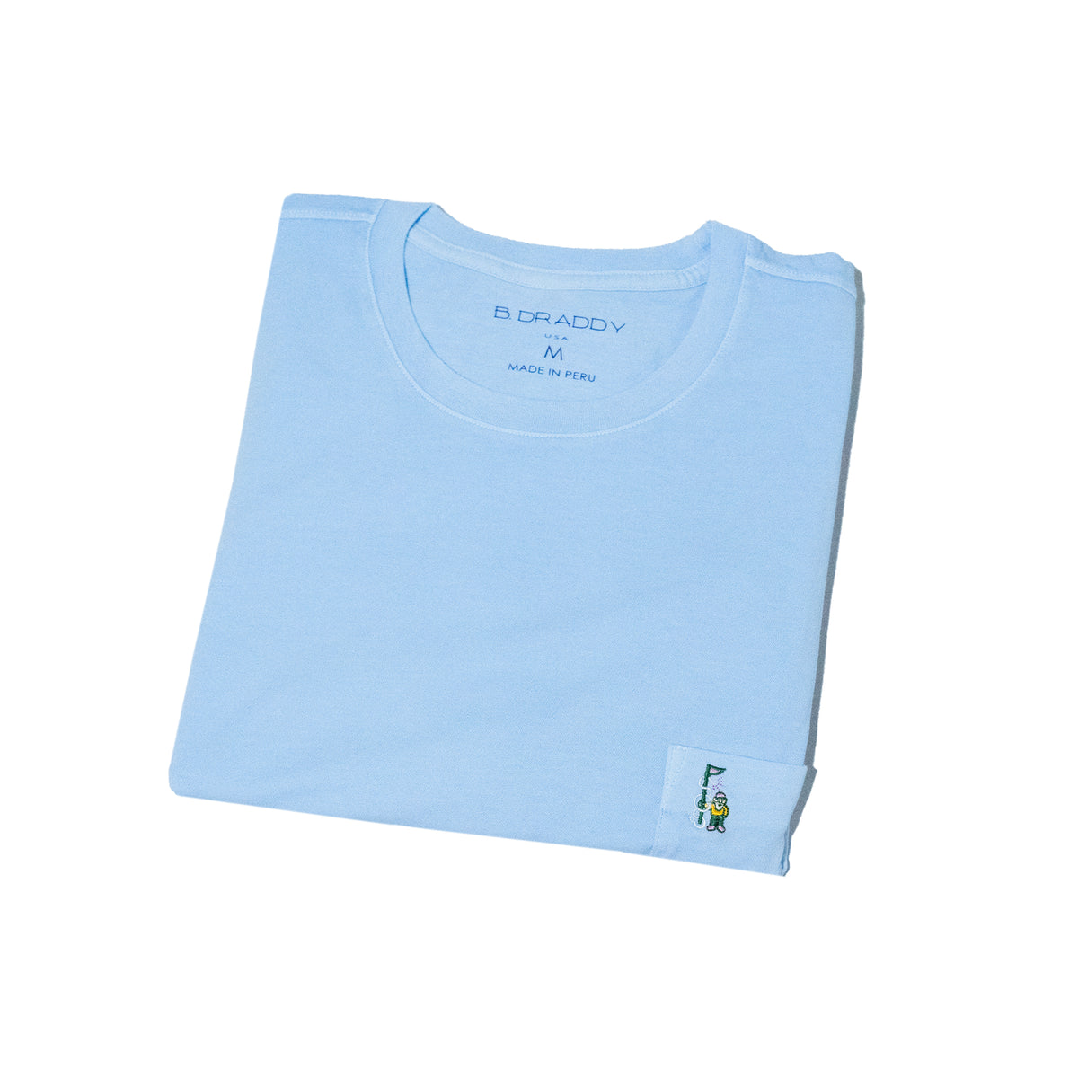 The Shotgun Start Gnome & B. Draddy Dewey Pocket T-Shirt - Batik
