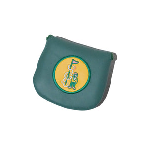 The Shotgun Start Gnome & Handcrafted Putter Cover - Mallet