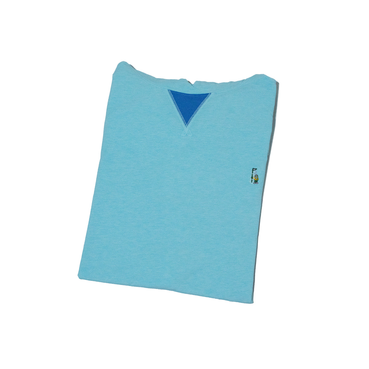 The Shotgun Start Gnome & B. Draddy Willie Hoodie - Ocean Heather