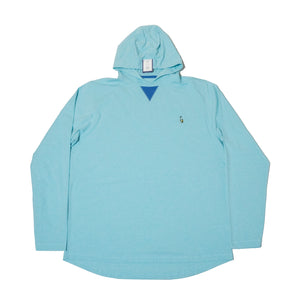 The Shotgun Start Gnome & B. Draddy Willie Hoodie - Ocean Heather
