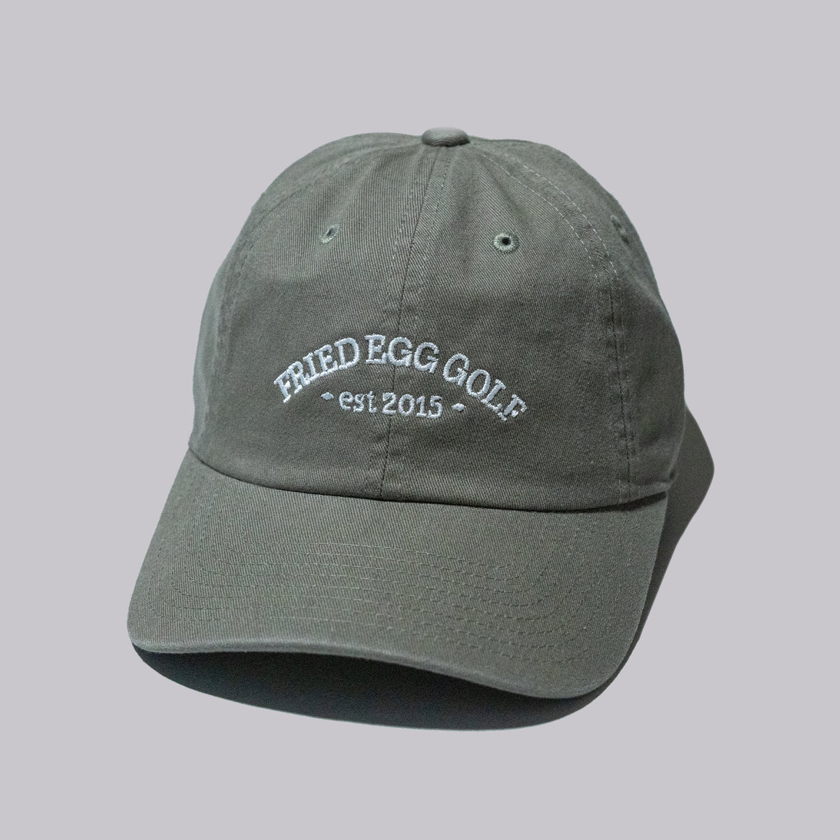 Fried Egg Golf & American Needle 10th Anniversary Dad Hat - Moss