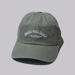 Fried Egg Golf & American Needle 10th Anniversary Dad Hat - Moss