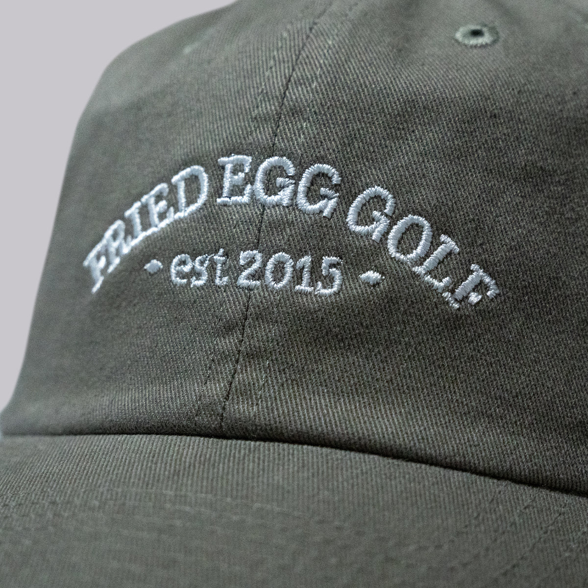 Fried Egg Golf & American Needle 10th Anniversary Dad Hat - Moss