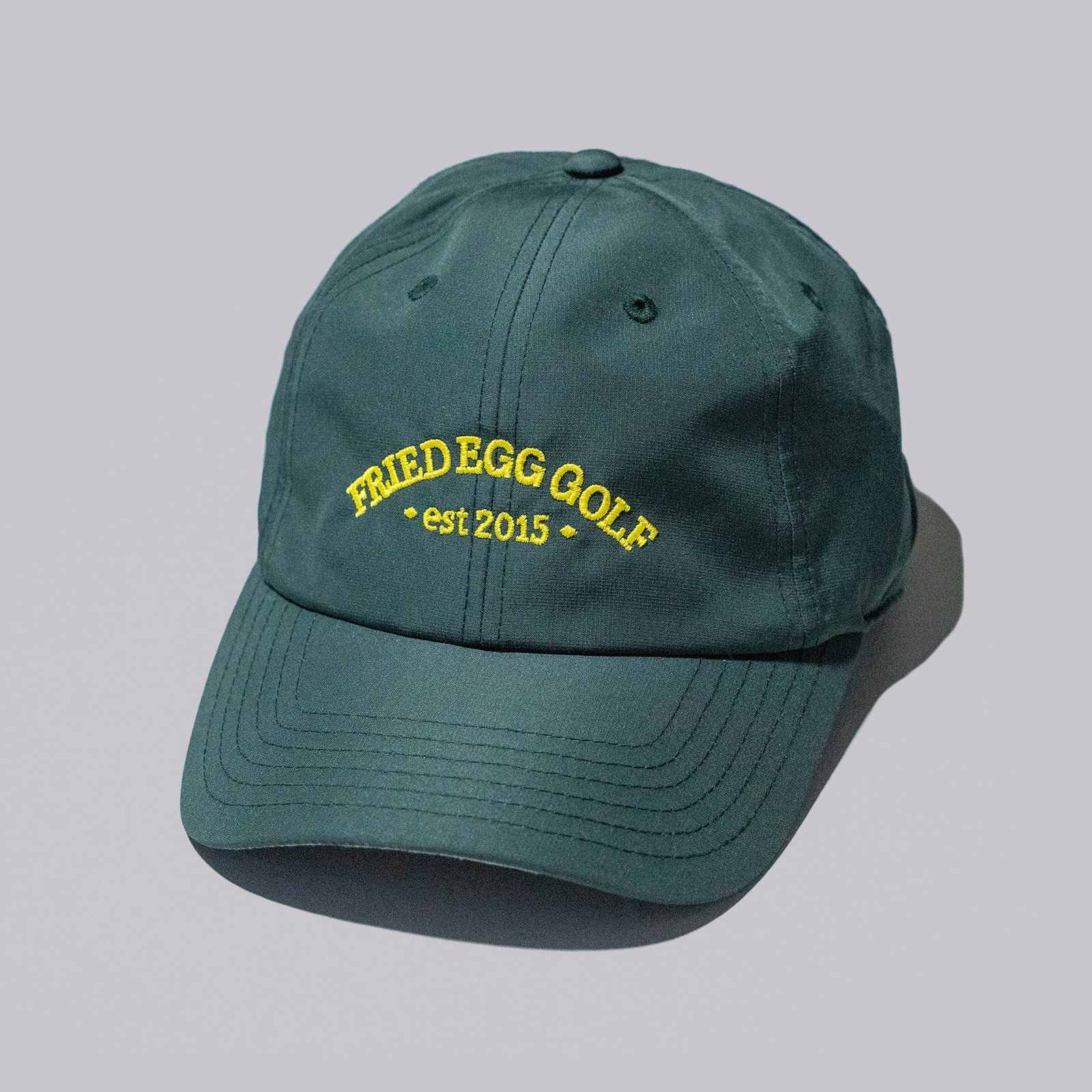 Fried Egg Golf & American Needle 10th Anniversary Performance Hat - Forest Green