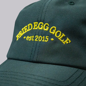 Fried Egg Golf & American Needle 10th Anniversary Performance Hat - Forest Green