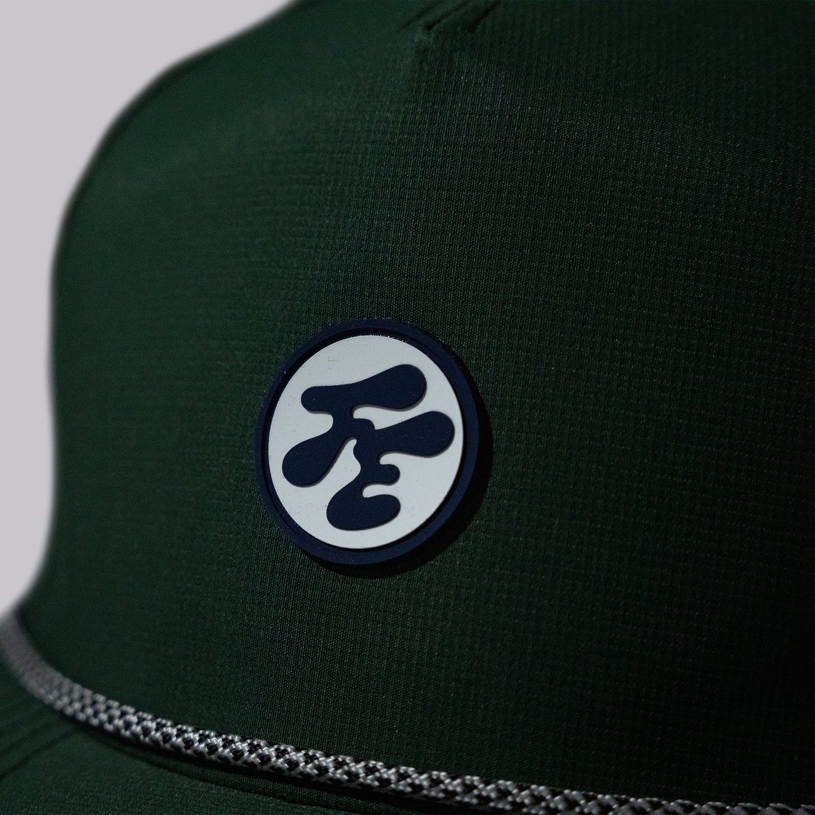 Fried Egg Golf & American Needle Tech Rope Hat - Dark Green