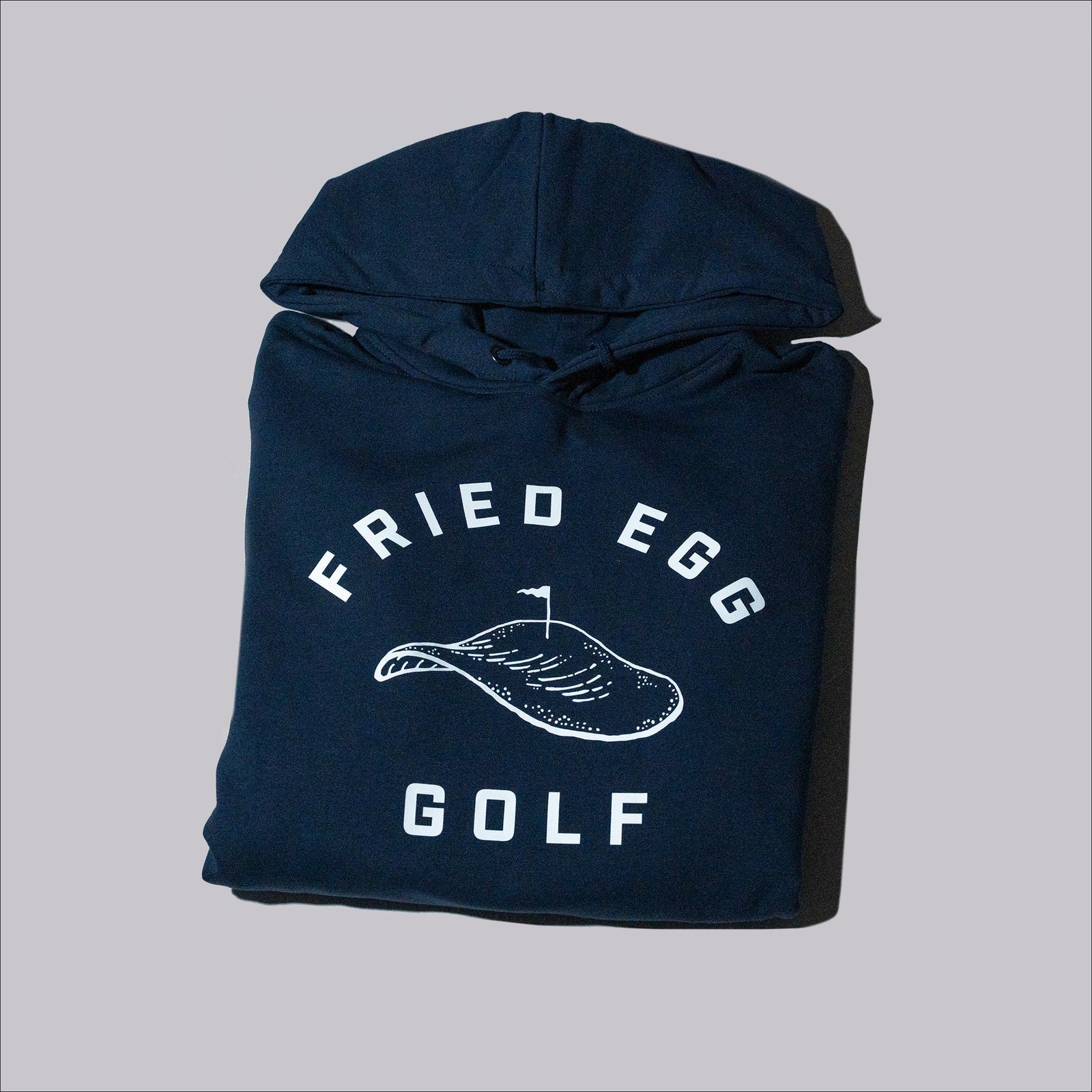 Fried Egg Golf & Imperial Cypress Hooded Sweatshirt - Navy