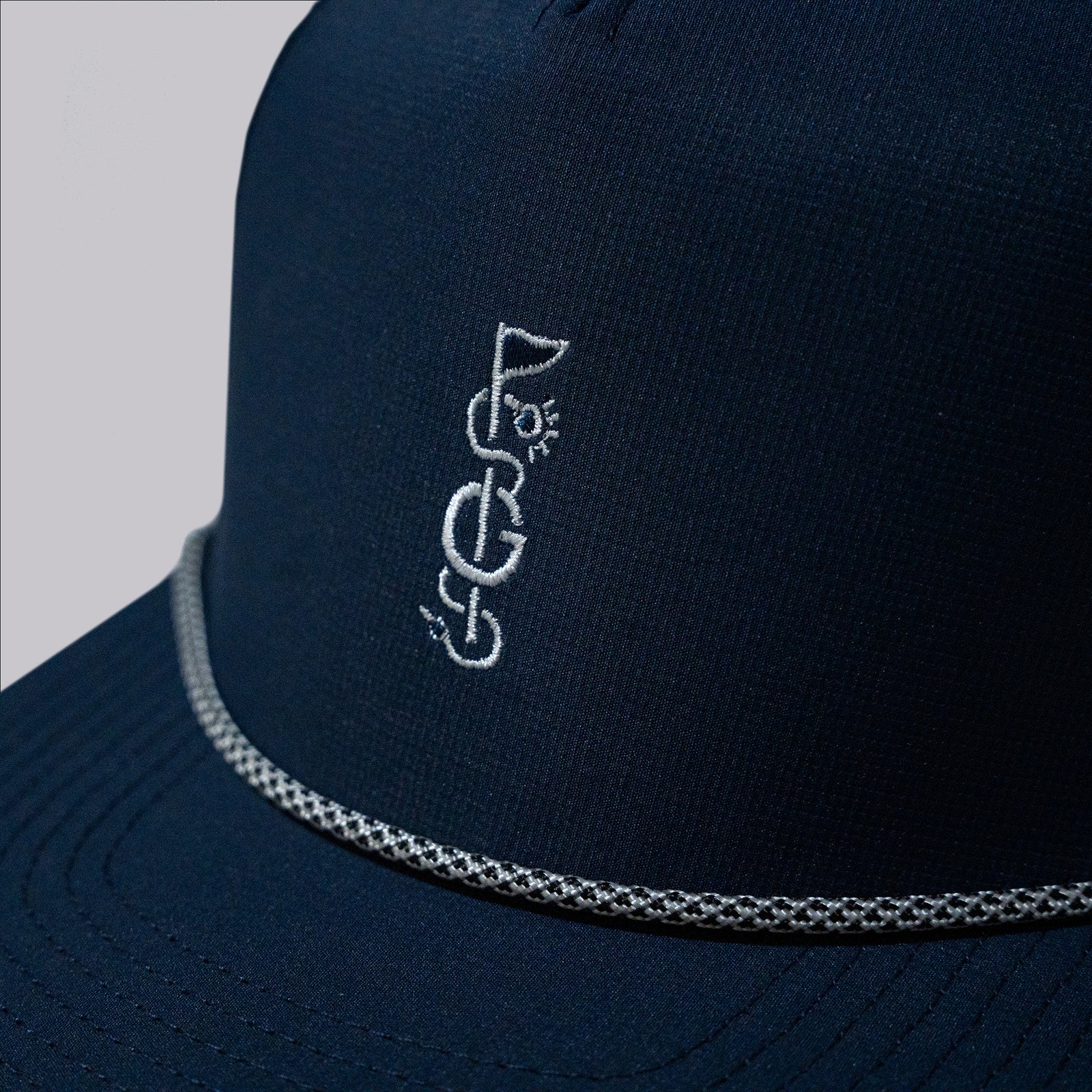 The Shotgun Start & American Needle Tech Rope Hat - Navy