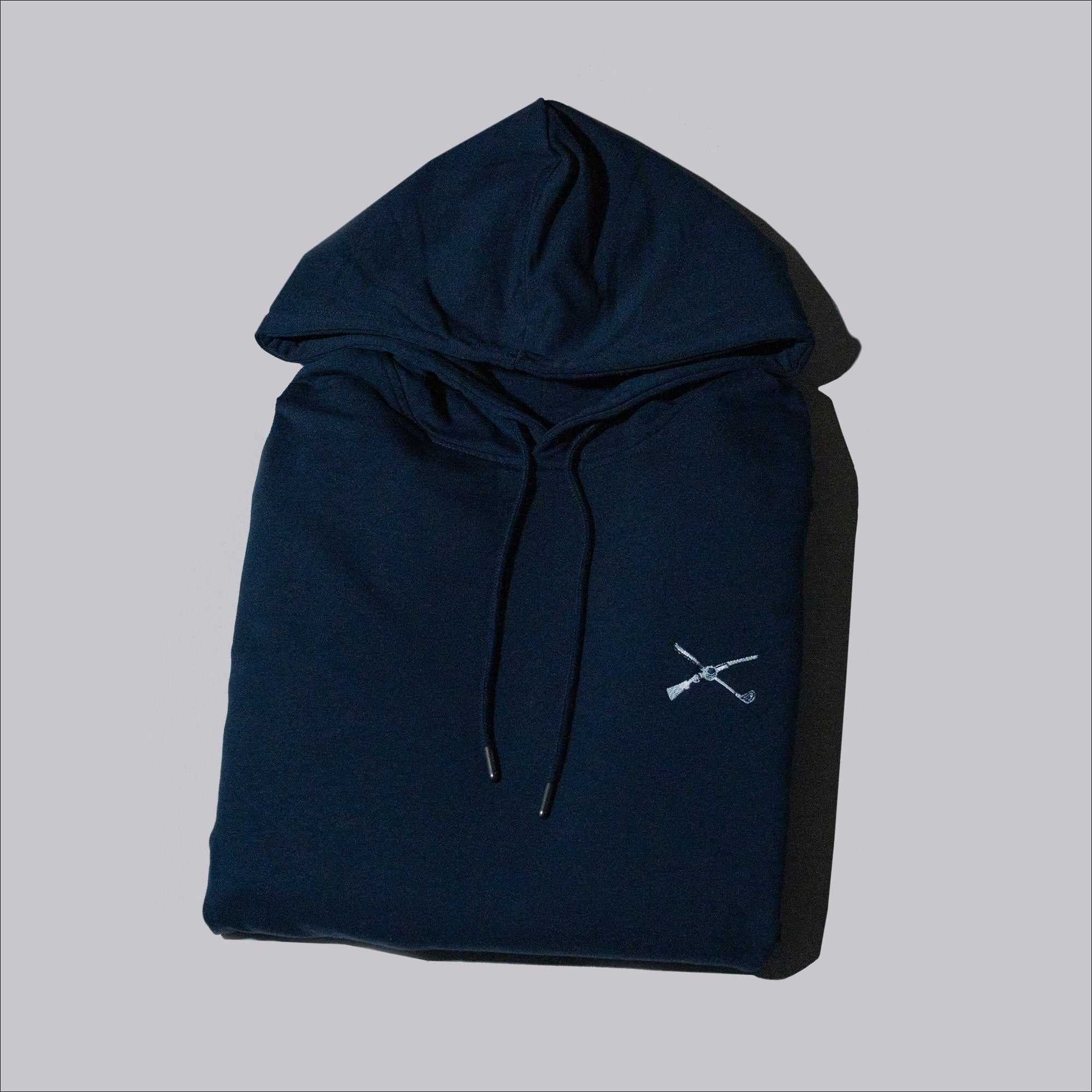 The Shotgun Start & Imperial Cypress Hooded Sweatshirt - Navy