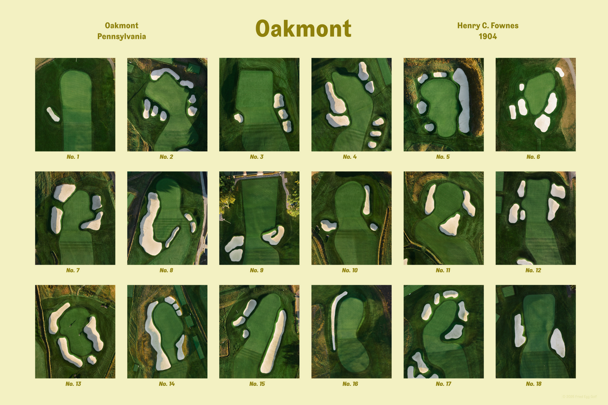 Oakmont Greens Poster
