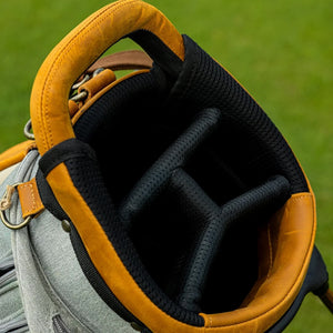 Fried Egg Golf Club & Shapland Rye Golf Bag 4.0 - Granite