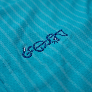 The Shotgun Start & Draddy Sport Cool T-Bone Polo - Biscayne