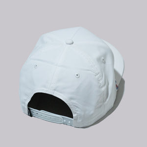 The Shotgun Start Live Show Performance Rope Hat - White w/ Red, White, Blue Rope