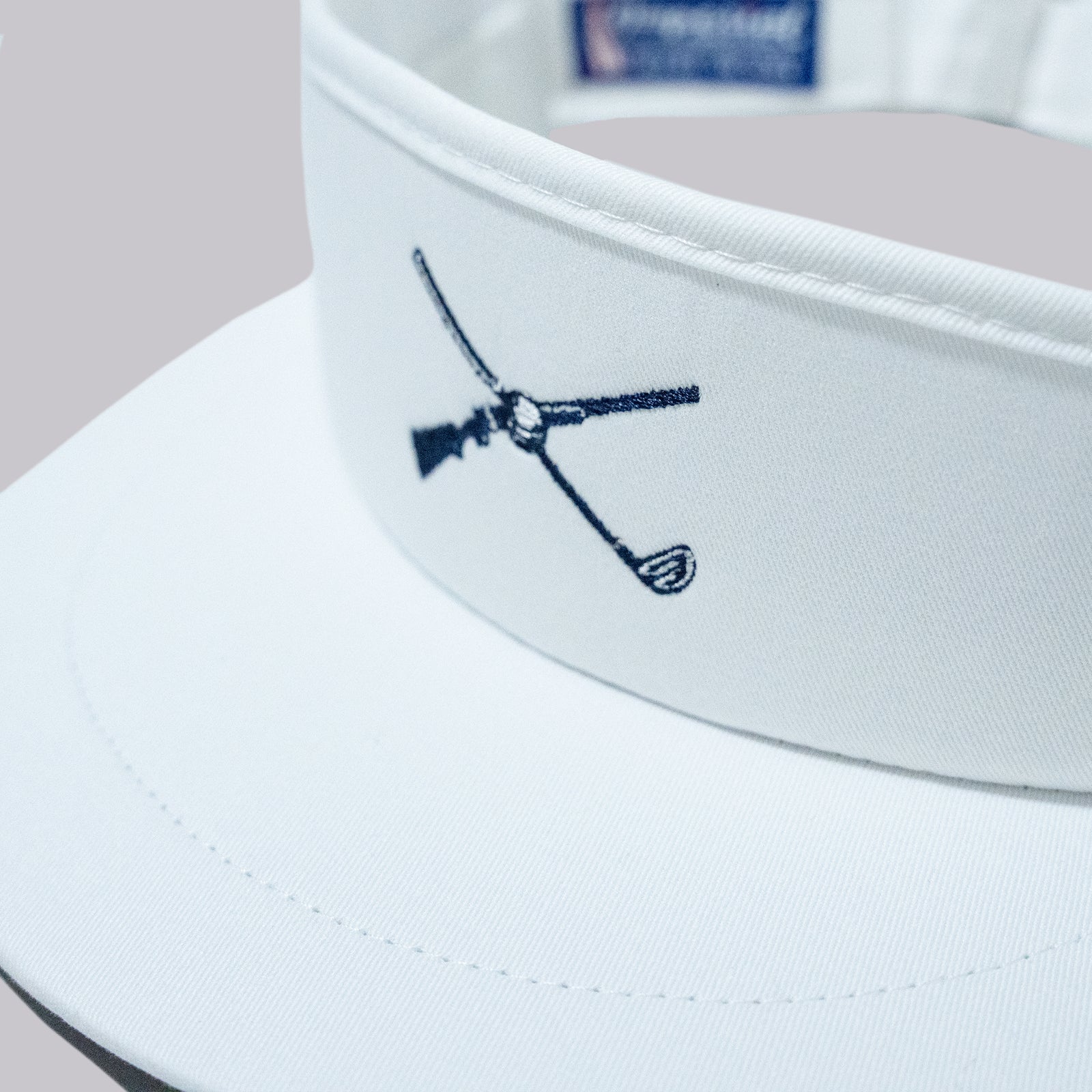 The Shotgun Start & Imperial Tour Visor - White