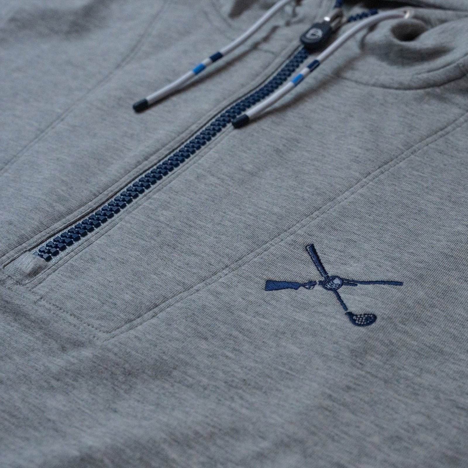 The Shotgun Start & B. Draddy Proctor Hoodie - Gray Heather