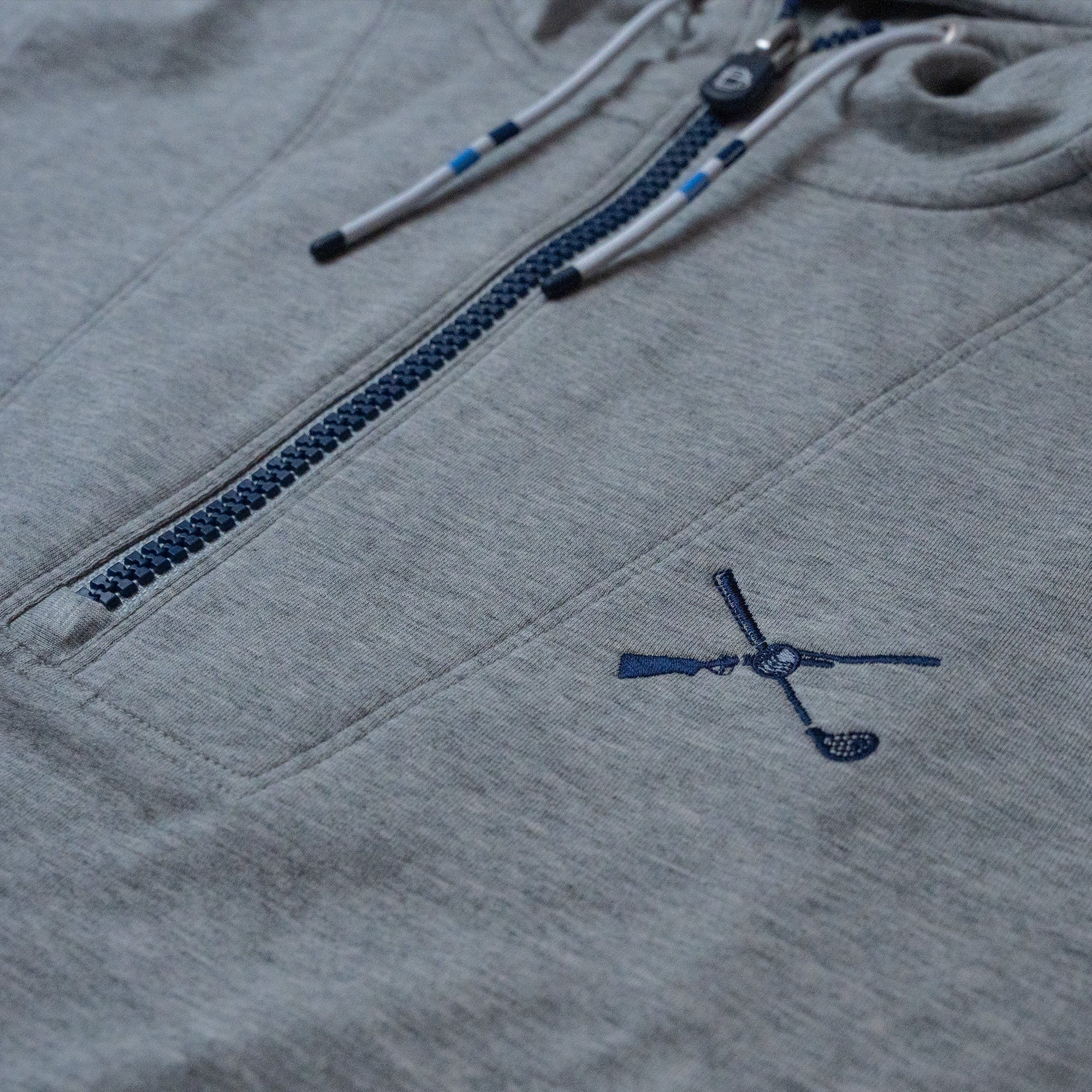 The Shotgun Start & B. Draddy Proctor Hoodie - Gray Heather
