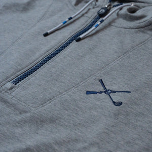 The Shotgun Start & B. Draddy Proctor Hoodie - Gray Heather