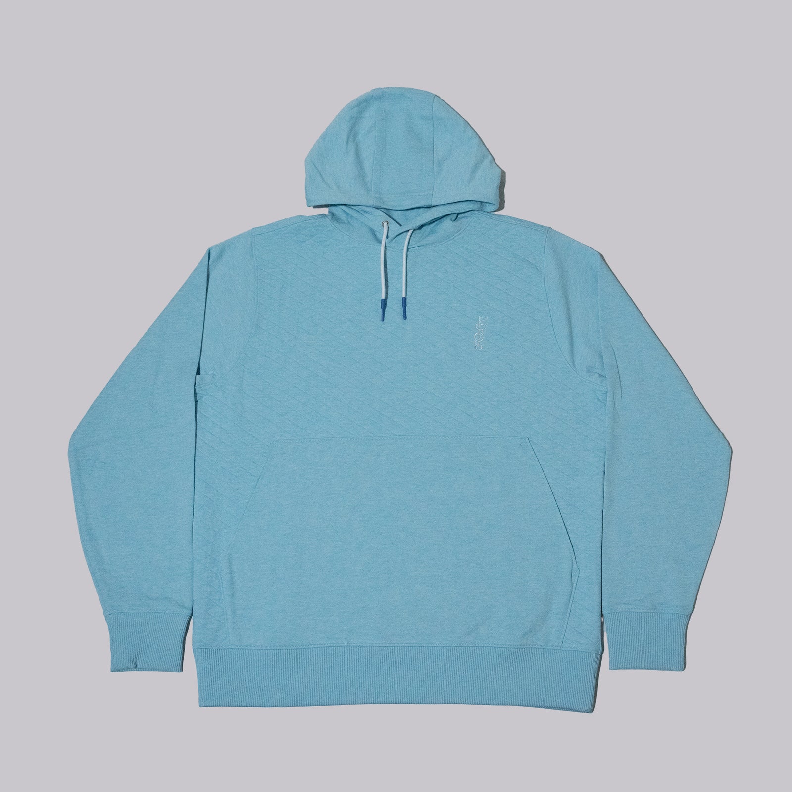 The Shotgun Start & B. Draddy Andy Hoodie - Ocean Heather