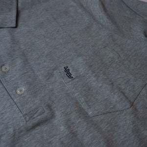 The Shotgun Start & B. Draddy Jack Polo - Gray Heather