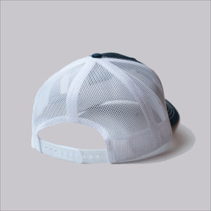 The Shotgun Start & Richardson Mesh Hat - White/Navy