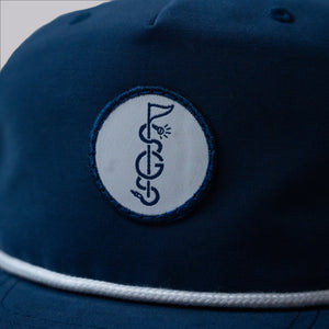 The Shotgun Start & Richardson Rope Hat - Navy/White
