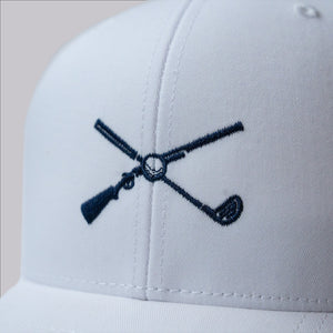 The Shotgun Start & Richardson Mesh Hat - White