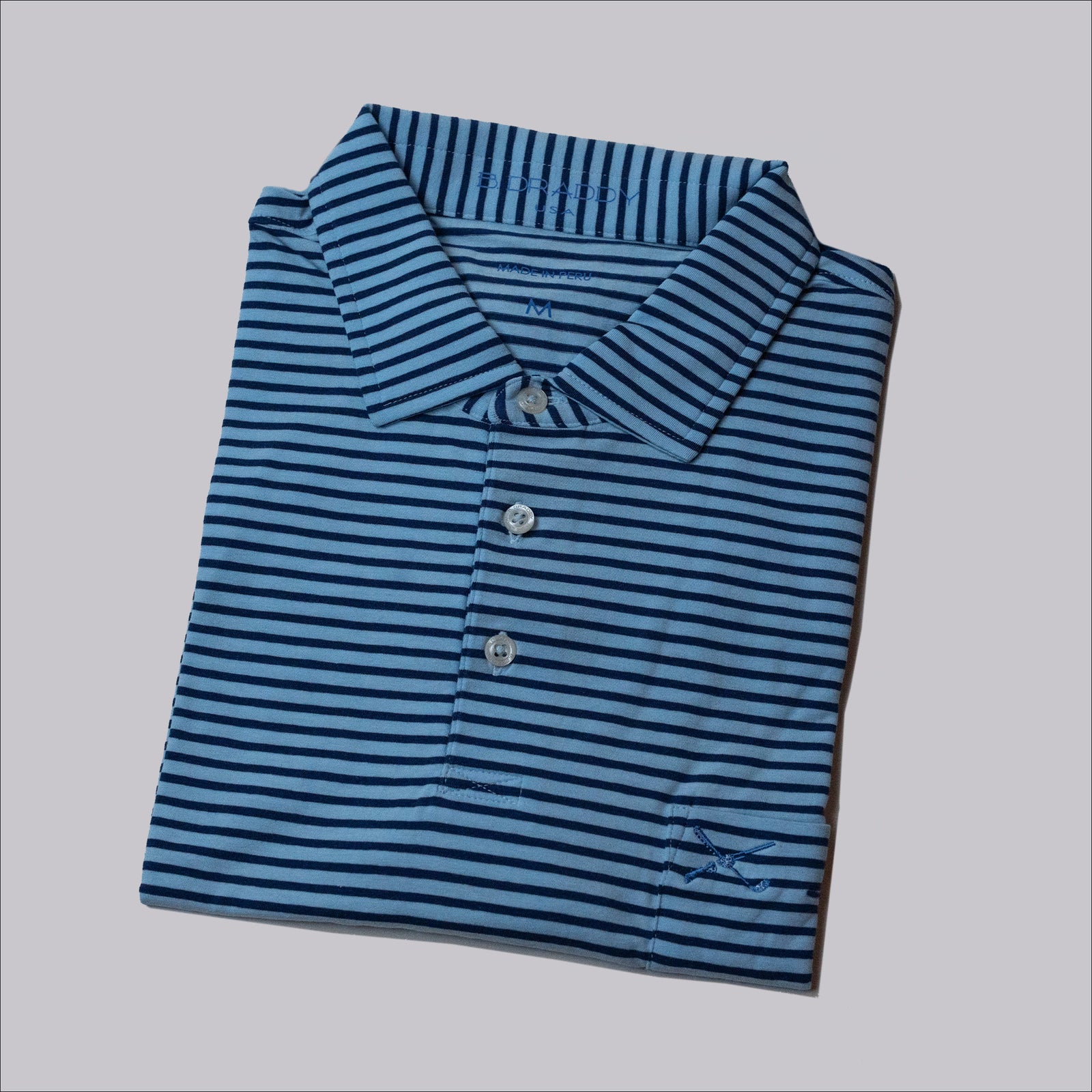 The Shotgun Start & B. Draddy Tommy Polo - Batik/Regal