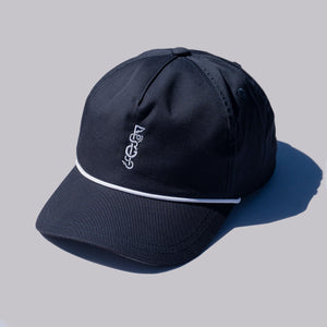 The Shotgun Start & American Needle Lightweight Rope Hat - Navy/White