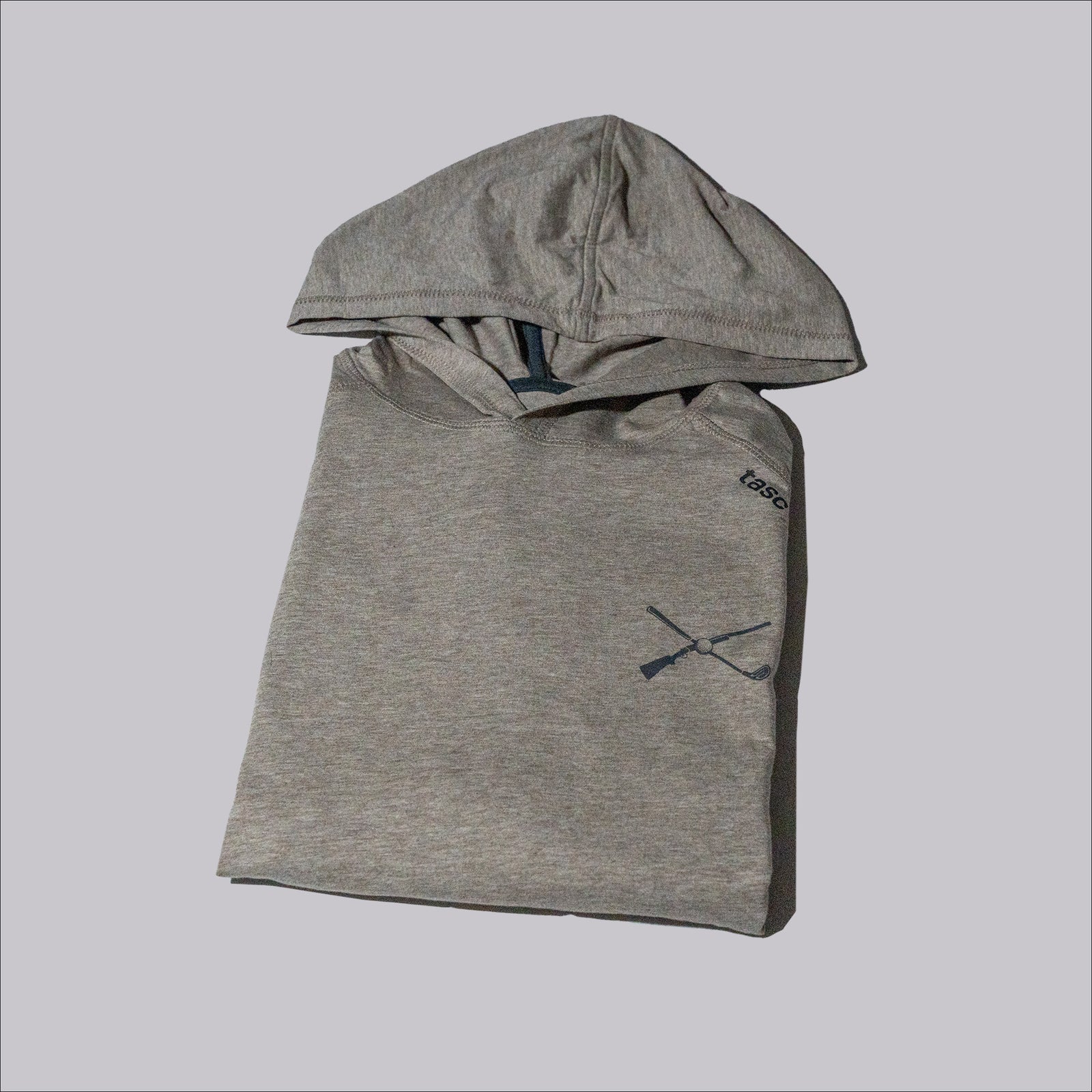 The Shotgun Start & tasc Lightweight Hoodie - Gray Oak Heather