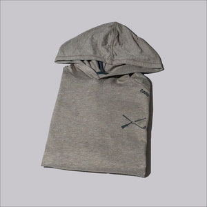 The Shotgun Start & tasc Lightweight Hoodie - Gray Oak Heather