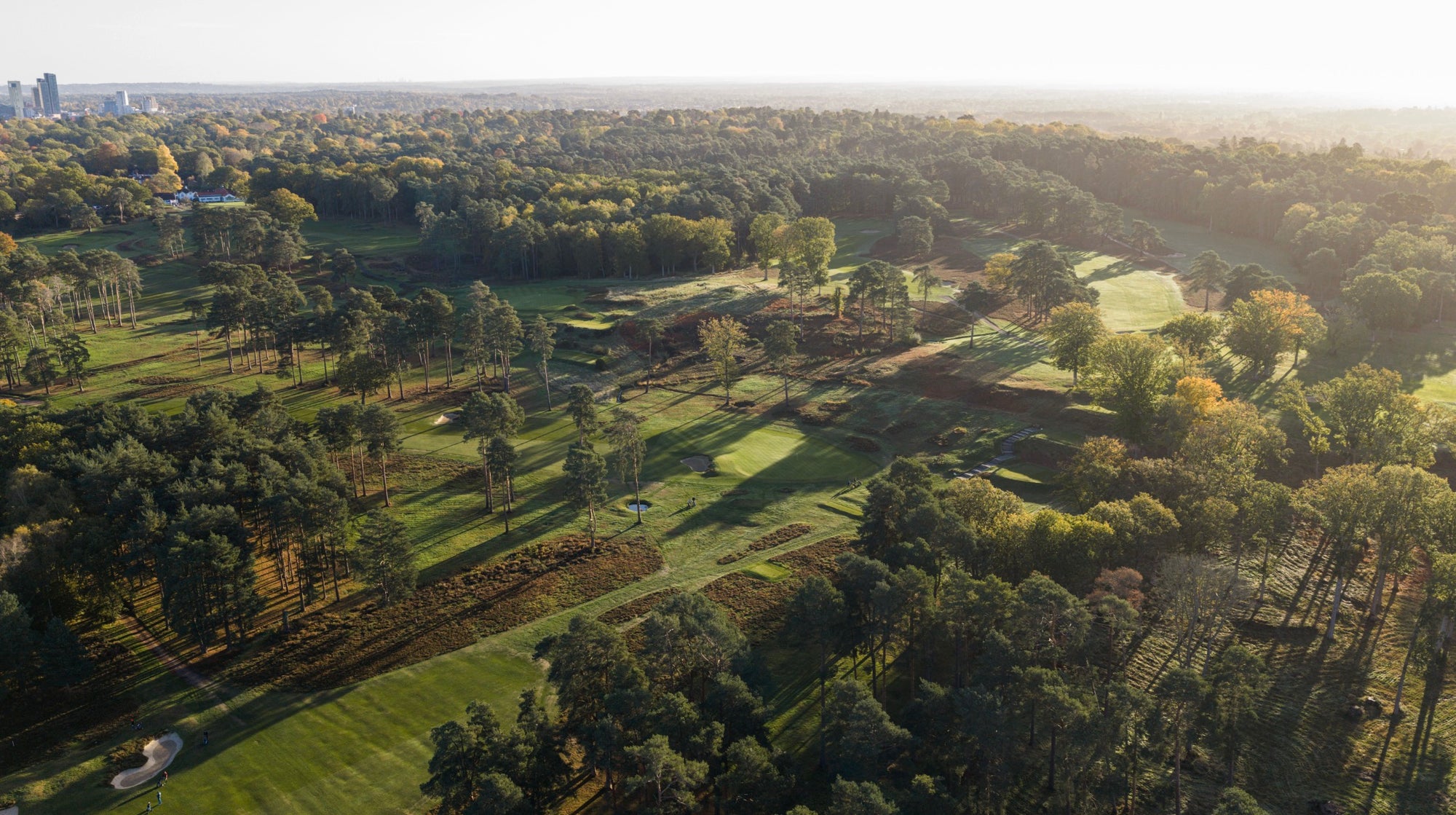 Woking Golf Club - High Aerial