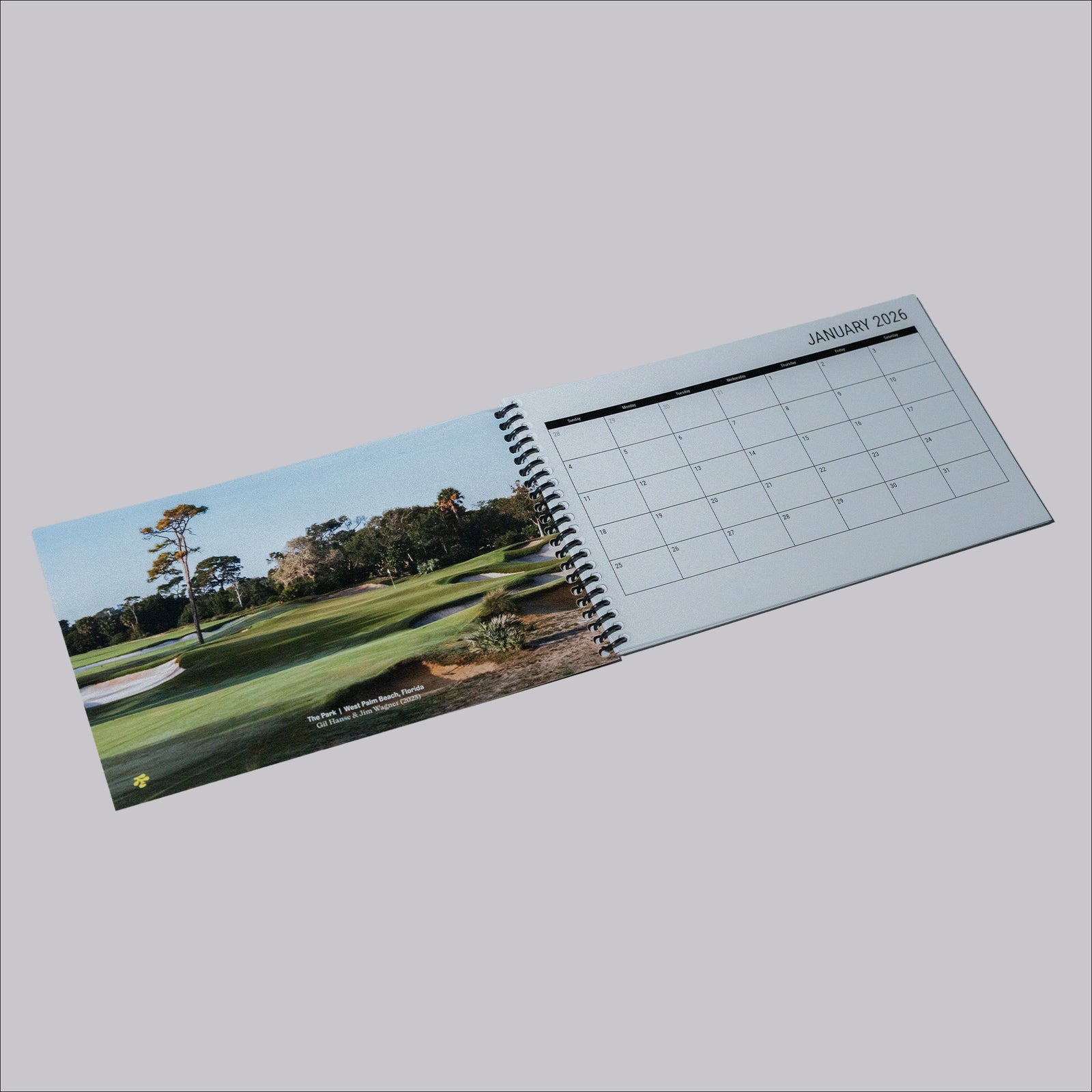 Fried Egg Golf 2026 Booklet Calendar