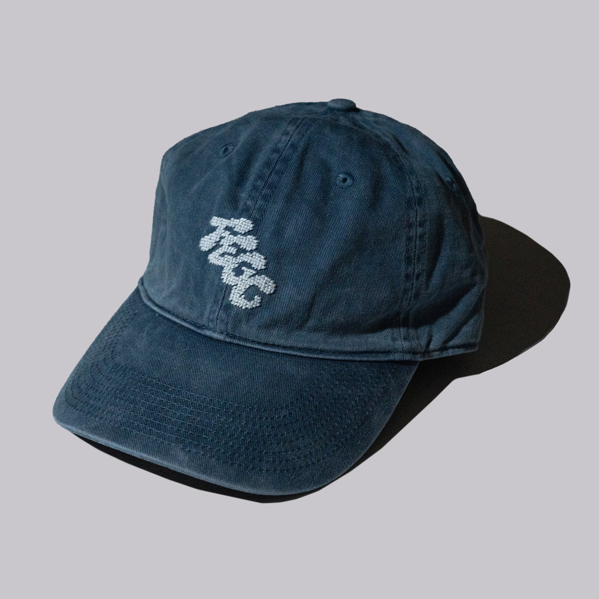 Fried Egg Golf Club and Smathers & Branson Cotton Hat - Steel Blue