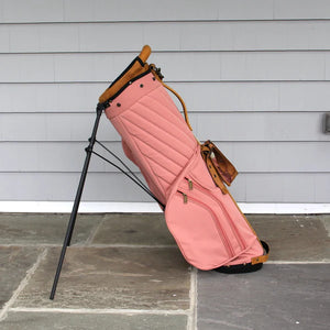 Fried Egg Golf & Shapland Rye Stand Golf Bag 2.5 - Salmon