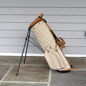 Fried Egg Golf & Shapland Rye Stand Golf Bag 2.5 - Tan