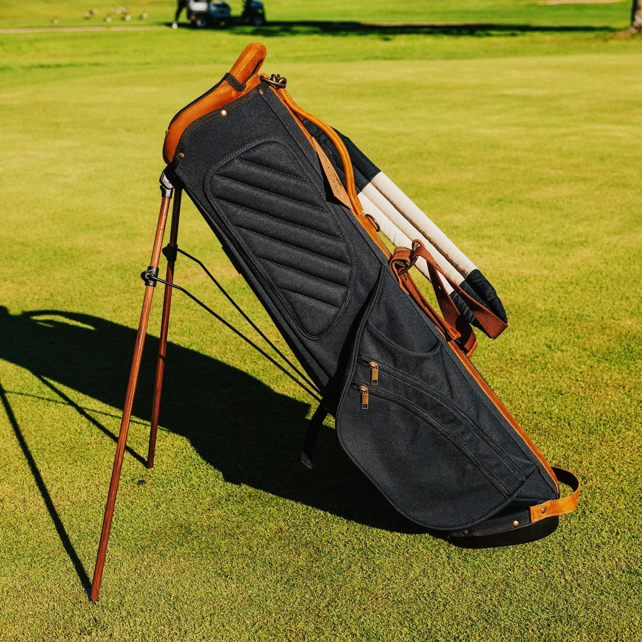 Fried Egg Golf Club & Shapland Sunday Golf Bag 4.0 - Navy