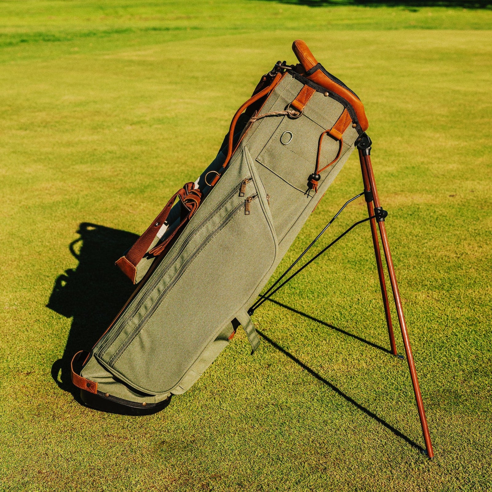 Fried Egg Golf Club & Shapland Sunday Golf Bag 4.0 - Rosemary