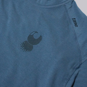 Fried Egg Golf Club & tasc Long Sleeve Fitness T-Shirt - Anchor