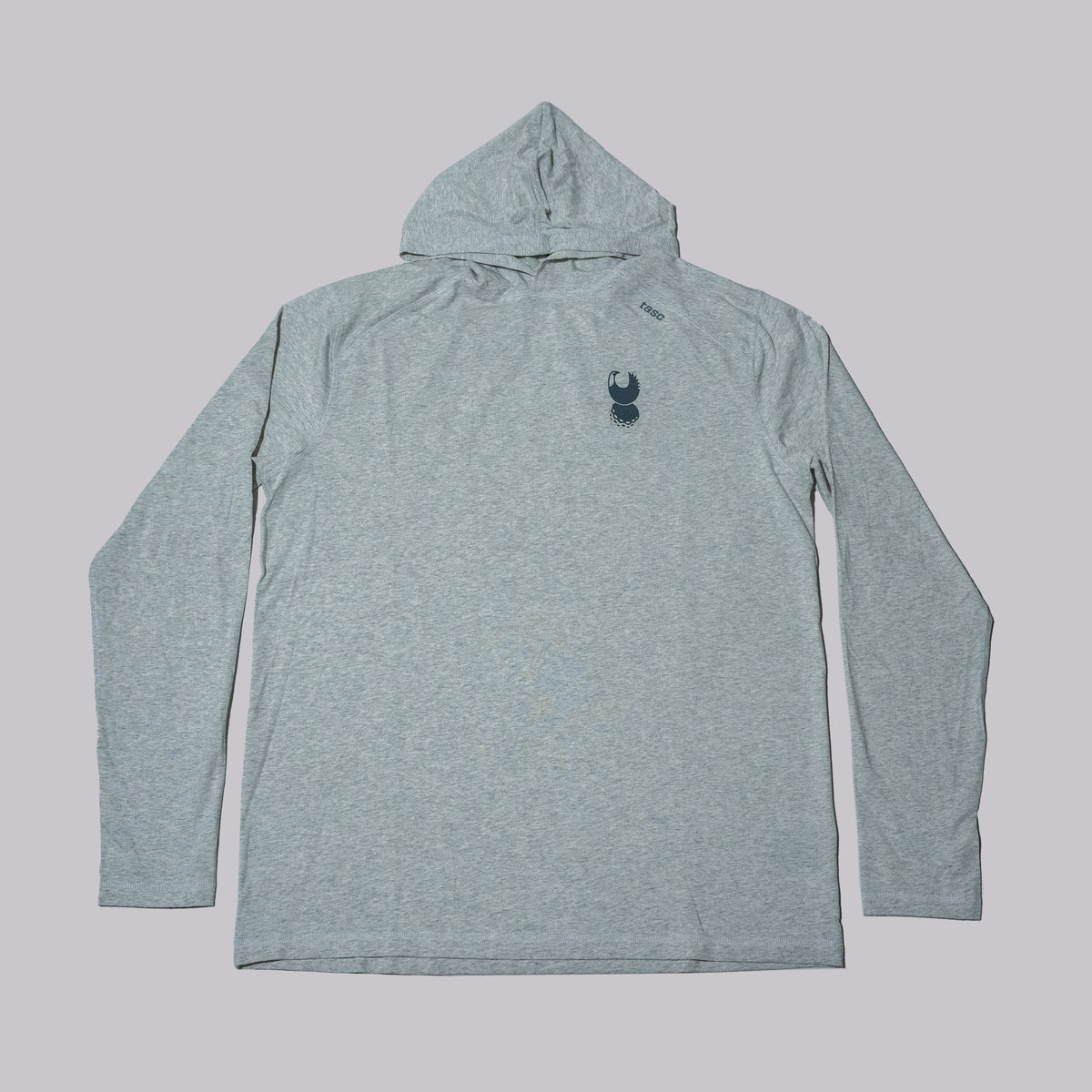 Fried Egg Golf Club & tasc Lightweight Hoodie - Marble Heather