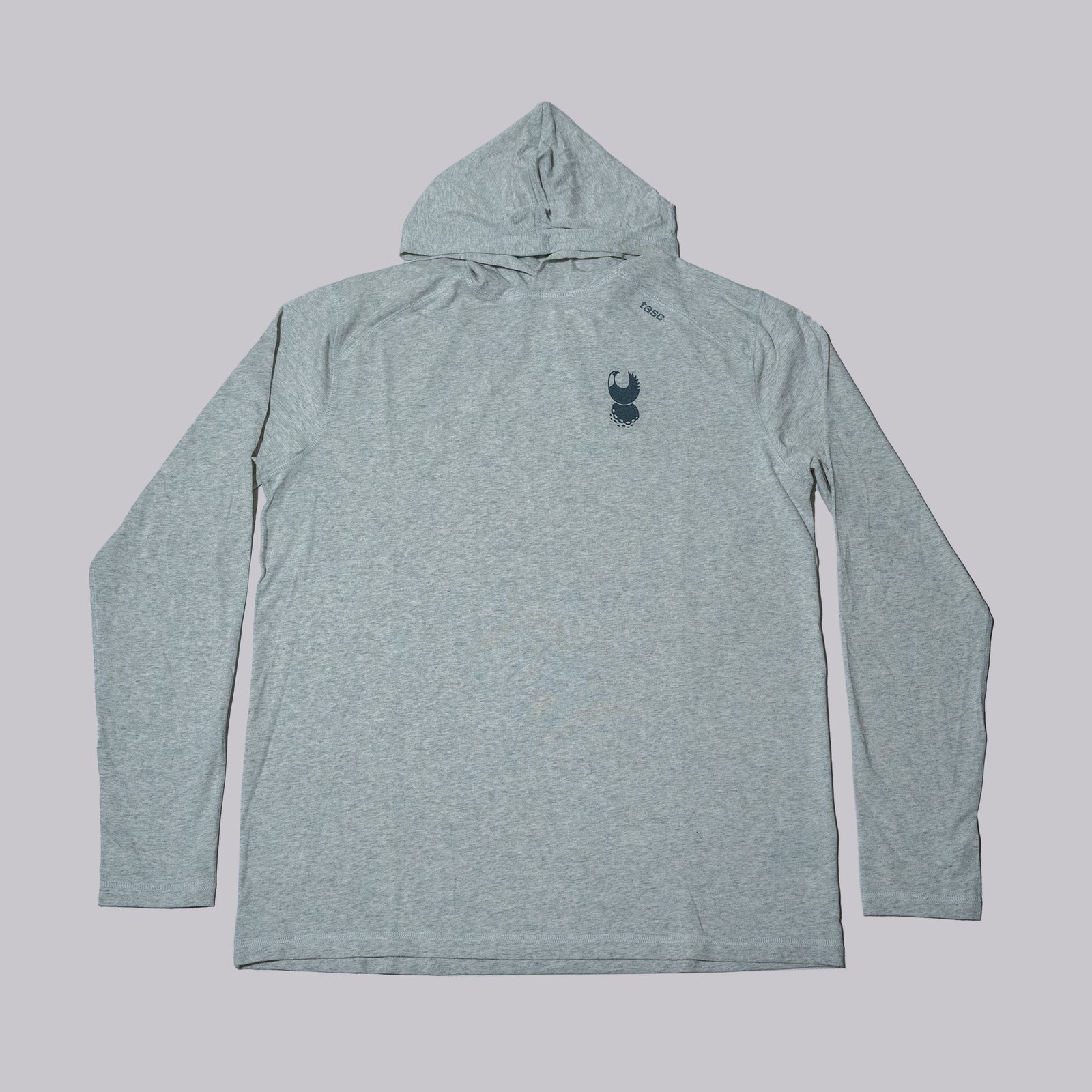 Fried Egg Golf Club & tasc Lightweight Hoodie - Marble Heather