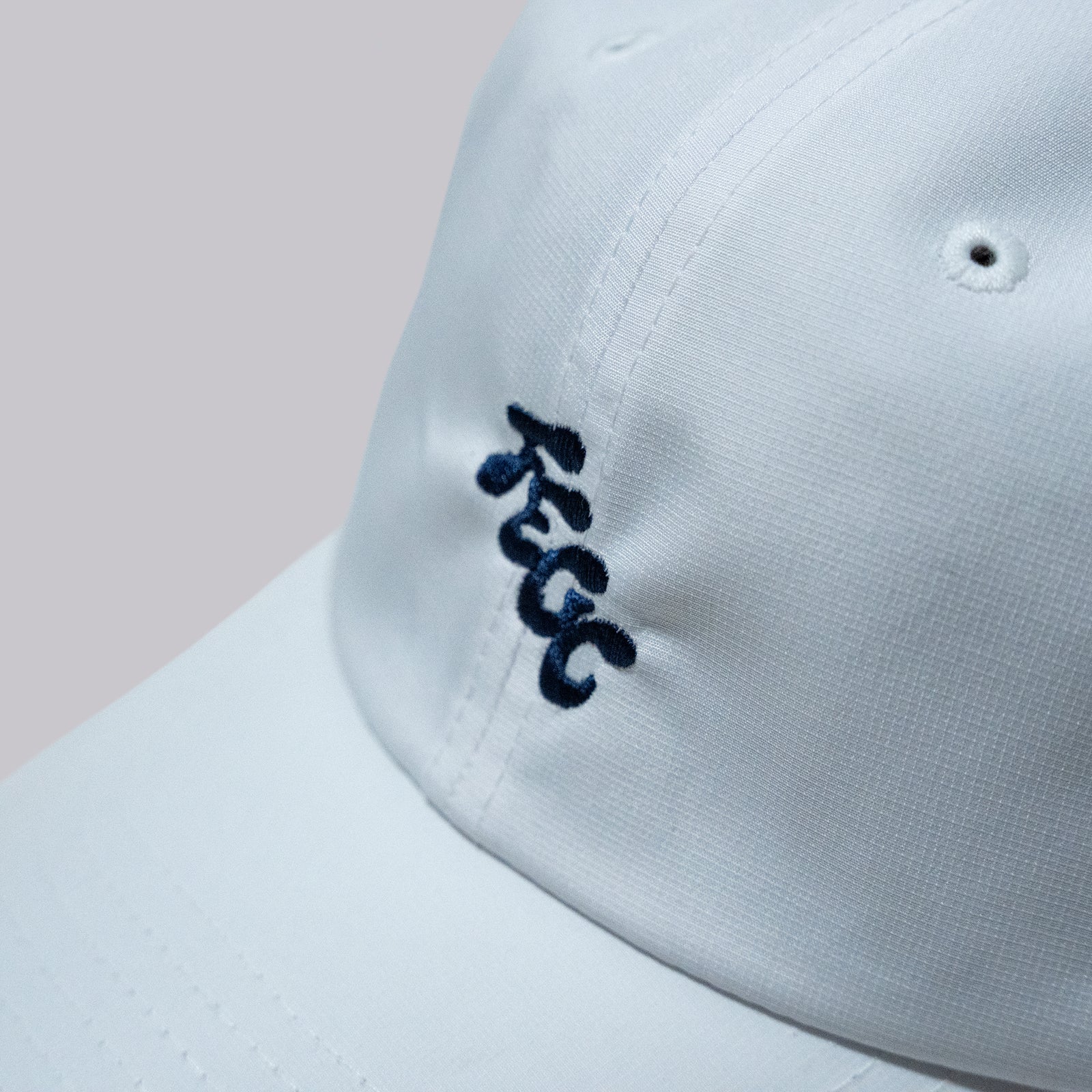 Fried Egg Golf Club & American Needle Performance Hat - White