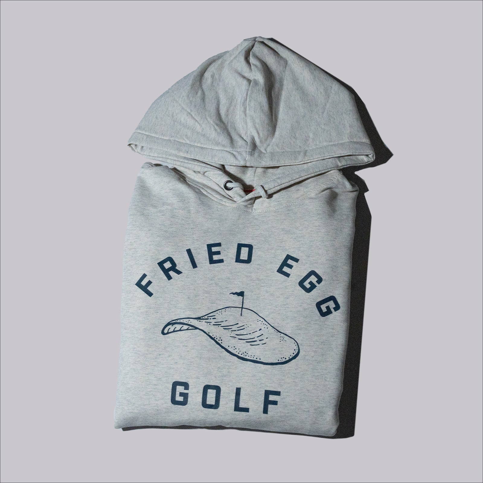 Fried Egg Golf & Imperial Cypress Hooded Sweatshirt - Oatmeal Heather