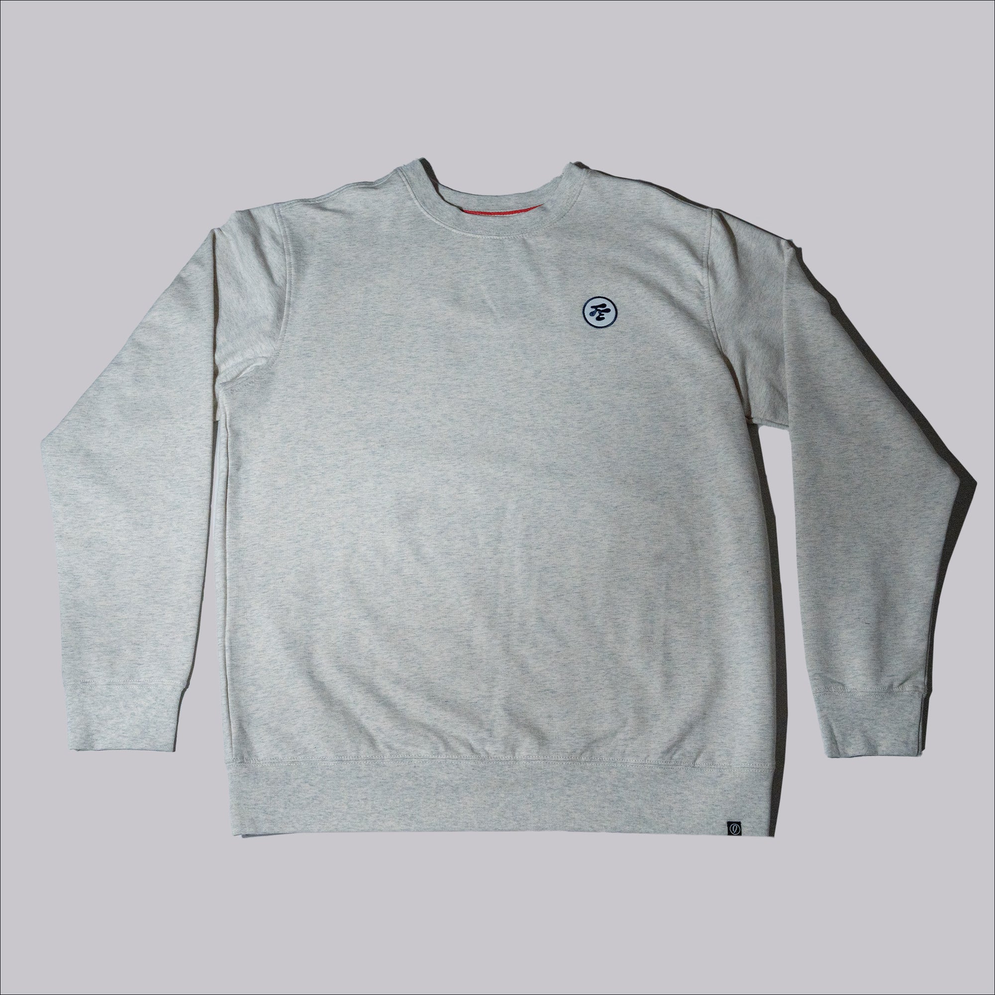 Fried Egg Golf & Imperial Ballast Crewneck Sweatshirt - Oatmeal Heather