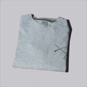 The Shotgun Start & tasc Long Sleeve Fitness T-Shirt - Marble Heather