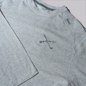The Shotgun Start & tasc Long Sleeve Fitness T-Shirt - Marble Heather