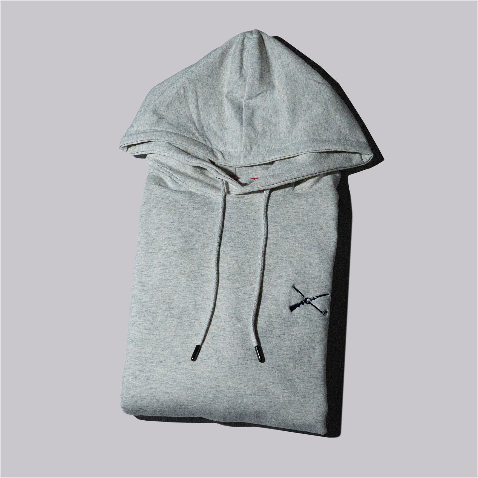 The Shotgun Start & Imperial Cypress Hooded Sweatshirt - Oatmeal Heather