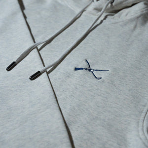 The Shotgun Start & Imperial Cypress Hooded Sweatshirt - Oatmeal Heather