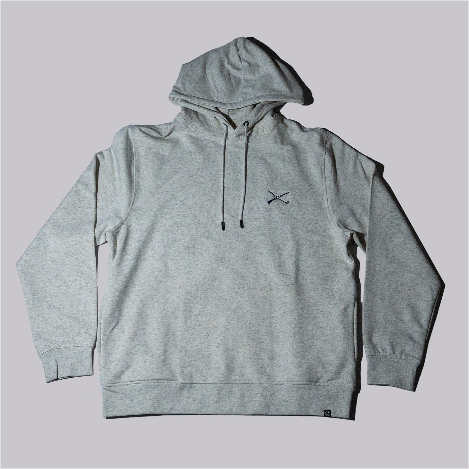 The Shotgun Start & Imperial Cypress Hooded Sweatshirt - Oatmeal Heather