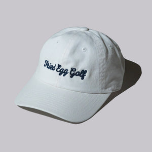Fried Egg Golf & American Needle Dad Hat - White