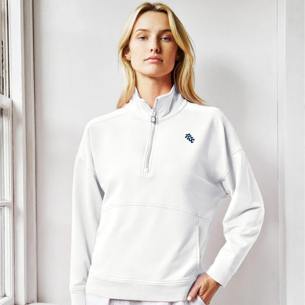 Fried Egg Golf Club & B. Draddy Siobhan Sweatshirt - White
